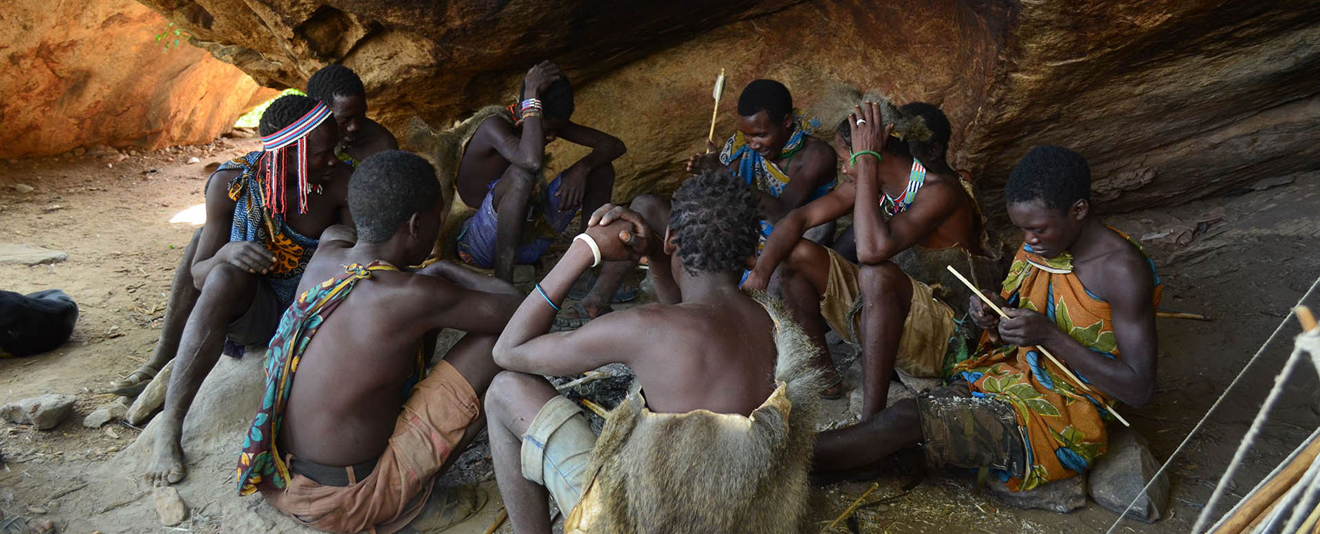 Hadzabe Bushmen tribe